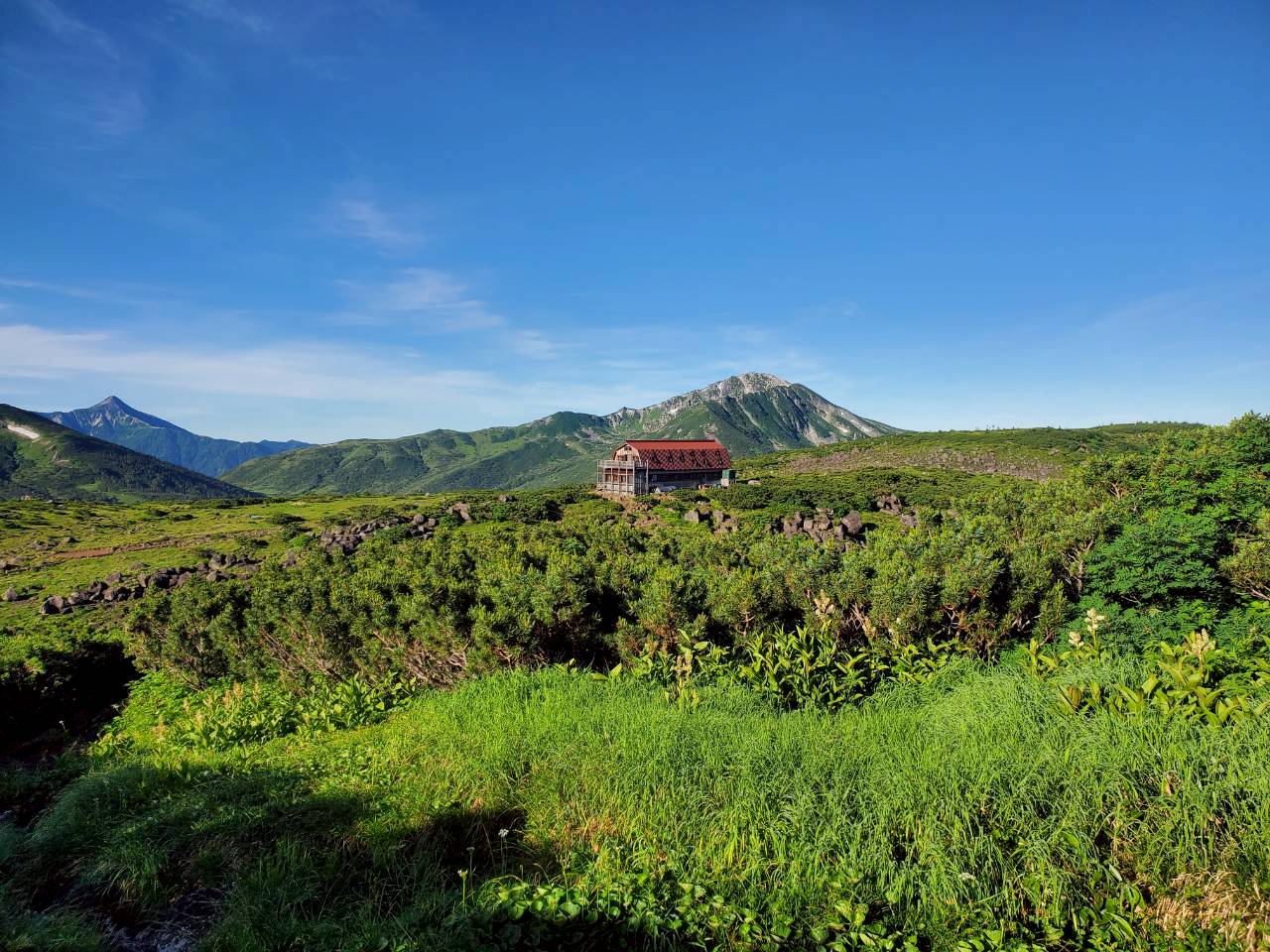 山の風景